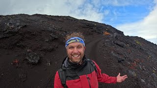 Mt Fuji Hike Offseason  Journey of a Slow Runner  Chicago Marathon EP1 [upl. by Annayrb]