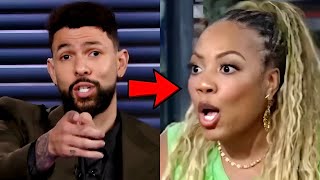 ESPN Kimberly Martin Gets Shutdown amp CHECKED Live By Austin Rivers On GETUP For NBA VS NFL Debate [upl. by Drofxer542]