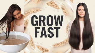 Rice Water For EXTREME Hair Growth  EASIEST Recipe [upl. by Kantor614]