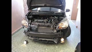 Instalacion de Fog Lights Toyota Yaris [upl. by Oicatsana]