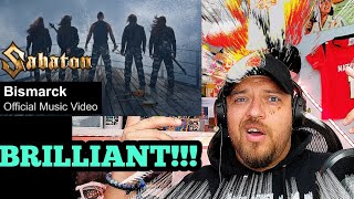 SABATON  Bismarck Official Music Video  REACTION [upl. by Idnim]