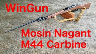 WinGun Mosin Nagant airsoft モシンナガンカービン [upl. by Lyris]