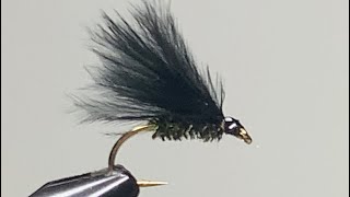 Fly tying the brilliant Black Cormorant [upl. by Lemart774]