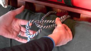 How to tie a Bowline Knot the quick and easy way [upl. by Smeaj]