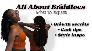 Ultimate Guide to Braidlocs Maintenance Tips and Comparison to Sisterlocs  What to expect [upl. by Jacobs517]