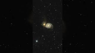 M51  The Whirlpool Galaxy  Astrophotography  astronomy galaxy shorts [upl. by Ninaj]