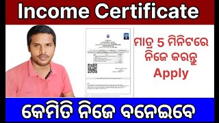 Income Certificate Apply For Scholarship  How to Apply Income Certificate for all Scholarship [upl. by Fineberg]