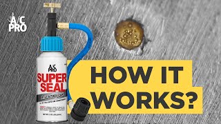 How AC Pro® Super Seal Stop Leak Works [upl. by Anoynek]