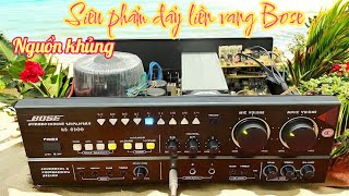 Siêu phẩm  Đẩy liền vang Bose 8300 nguồng khủng chạy hẳn 12 sò NJW  2tr4 [upl. by Luciana728]