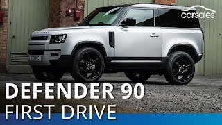 Land Rover Defender 90 P400 2021 Review carsales [upl. by Ariek]