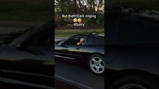 LOUD CAR BLOWING OUT EAR DRUMS  CORVETTE C5 Z06  shorts short automobile explore explorepage [upl. by Colvin]