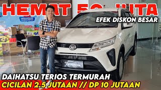 DAIHATSU TERIOS 2024 HEMAT UANG 50 JUTAAN MOBIL MURAH CICILAN 2 JUTAAN [upl. by Labotsirhc]