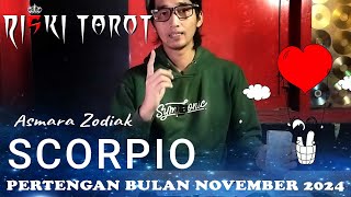 Tarik nafas dulu buat memperjuangkan cinta asmara zodiak scorpio pertengahan november 2024 [upl. by Chapland158]