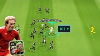 NO DEFENDER STOPS 101 SPEED😲🏃🏼‍♂️💥  102 RUMMENIGE REVIEW [upl. by Garlaand142]