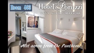 Hotel Albergo Abruzzi Rome Italy  Hotel Review 2019 HD [upl. by Pimbley41]