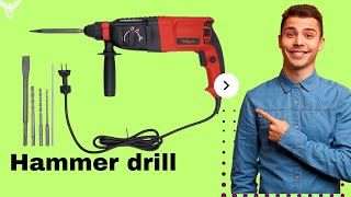 hammer drill machine 3 in 1  hillgrove  unboxing  youtube drill  technicalAmit [upl. by Arline]