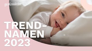 Experte verrät Das sind die Trends bei den Babynamen 2023 [upl. by Atreb]