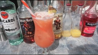 How To Make The Bahama Mama Cocktail [upl. by Eiramnerual]