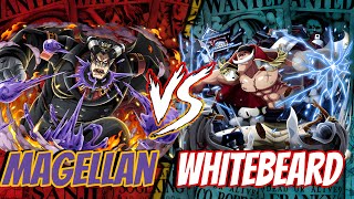 Magellan Vs Whitebeard  One Piece Tcg  OP03 Tournament Gameplay [upl. by Aedrahs909]