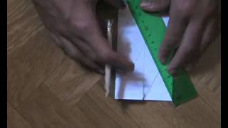 Tutorial How to make an origami hexaflexagón spanish [upl. by Akemet]