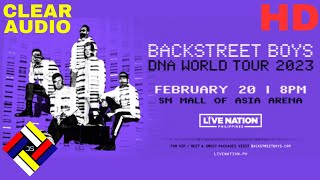 HD BACKSTREET BOYS LIVE IN MANILA 2023 FULL CONCERT  DNA WORLD TOUR [upl. by Aziza275]