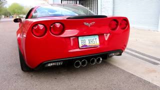 2006 C6 Z06 Corvette Headers XPipe and PRT Exhaust System [upl. by Nick]