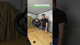 Rabaconda street bike tire changer shorts [upl. by Arabel]