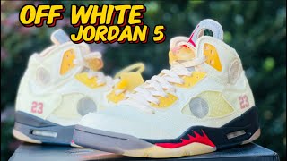 Jordan 5 Off White Sail Are they still hot [upl. by Aloisia523]