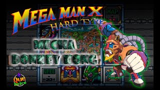 ¡ES OFICIAL MEGAMAN X Hard Type ES EL DESAFÍO MÁS DIFICIL  Parte 9  Mecha Donkey Kong [upl. by Thielen]