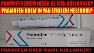 Pramofen Krem Nedir Pramofen Kremin Yan Etkileri Nelerdir Pramofen Krem Nasıl Kullanılır [upl. by Arihaj539]