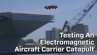 New Electromagnetic Air Craft Carrier Catapult Tested [upl. by Marder466]