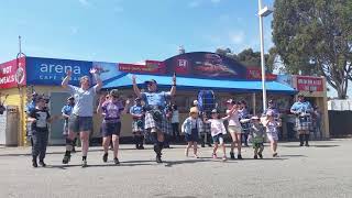 WA Police Pipe Band  Hokey Pokey  2018 Perth Royal Show [upl. by Tolkan]