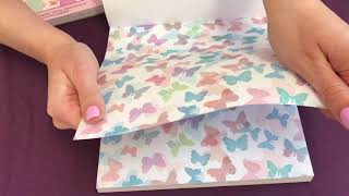 Introducing the Papers by Chloe 8x8 Springtime Paper Pad [upl. by Rap]