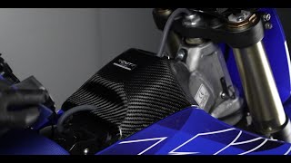 Yamaha YZF carbon airbox fitting instructions [upl. by Eneloj]