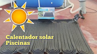 Calentador solar INTEX para piscina [upl. by Tik21]