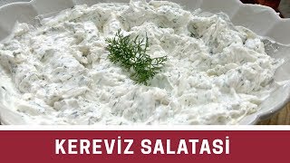 KEREVİZ SALATASI NASIL YAPILIR MEZE TARİFLERİ [upl. by Lledo478]