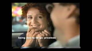 October 2003 MasterCard quotPricelessquot Commercial [upl. by Aicrag]