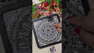 Mandala puzzle mandalaart mandalas art puzzle pattern mandaladesign artist viralshort short [upl. by Tallbott157]