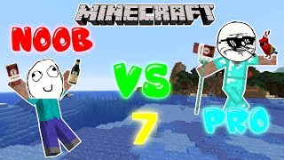 MINECRAFT  NOOB VS PRO 7 [upl. by Nicodemus]