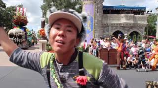 Disneys Festival Of Fantasy Parade  Encounter With Alice amp Mad Hatter  WDW  September 2018 [upl. by Ahsiekam]