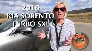 Test Driving the 2016 Kia Sorento SXL 20T AW  ChicksWhoDrive MiaOnTheGo [upl. by Aneri]