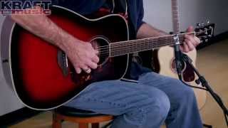 Kraft Music  Yamaha FG720S Acoustic Guitar Performance with Jake Blake [upl. by Kirkpatrick]