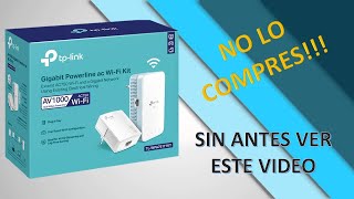 Poniendo a prueba el Power Line WiFi TP Link AV1000 TLWPA7517 [upl. by Fauch]