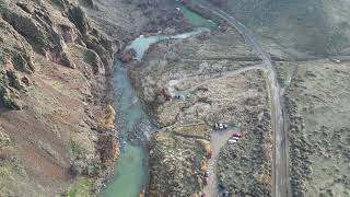 Snively Hot Spring Owyhee River Oregon [upl. by Lucie]