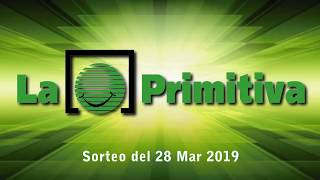 La Primitiva comprobar el sorteo de hoy jueves 28 de marzo del 2019 [upl. by Armyn]