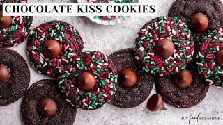 Chocolate Kiss Cookies [upl. by Odawa]