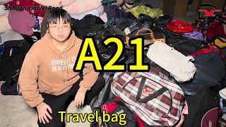 A21 Used luggage used travel bag，China factory [upl. by Jaddo]