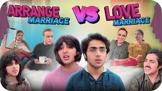 LOVE MARRIAGE VS ARRANGED MARRIAGE🤵🏻👰🏻 Raj Grover  ​⁠RajGrover005 [upl. by Broome]