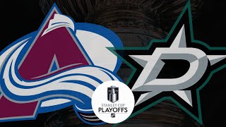 Colorado Avalanche VS Dallas Stars Playoff Predictions [upl. by Kerri]