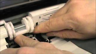 HP 4350  How to Replace the MP Tray Separation Pad incl 420042504300 [upl. by Iggam]